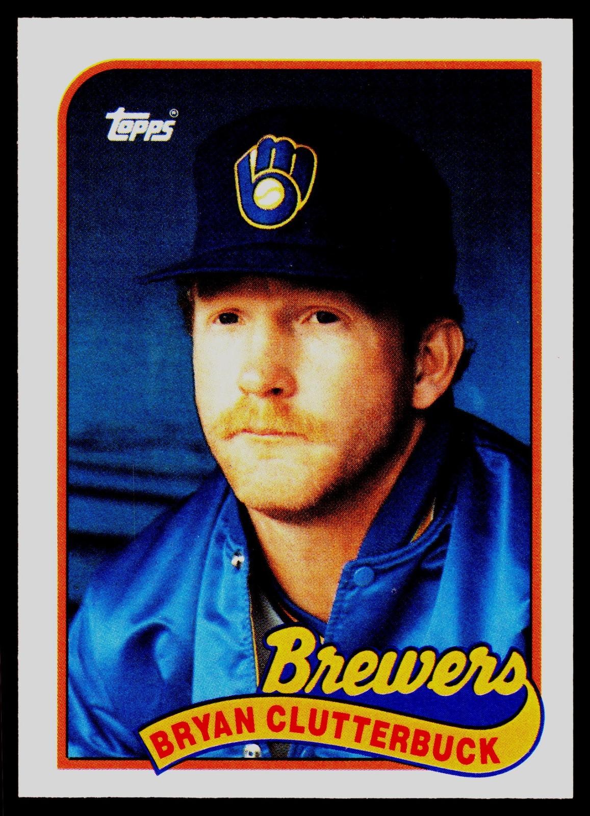 1989 Topps Traded #21T Bryan Clutterbuck - NM+