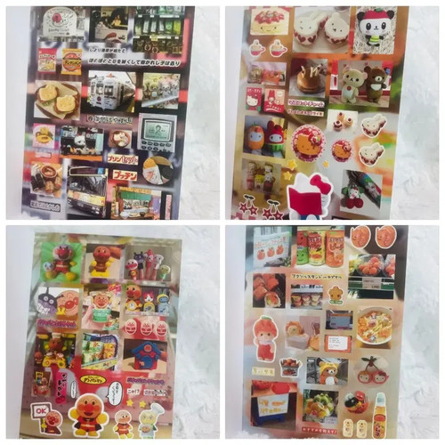 Japanese Sticker Book Kitty Rilakkuma Sylvanian Characters