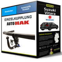 Abnehmbare AnhäNgerkupplung für Suzuki Vitara 10.2018-Jetzt Typ LY Auto Hak NEU