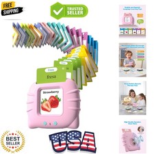 Bilingual Talking Flash Cards for Toddlers 2 , Spanish and English Pocket Spe...