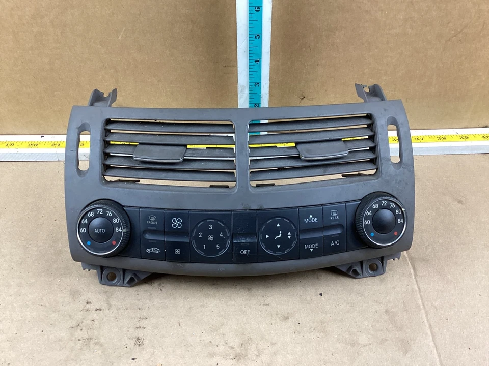 2006-2007 Mercedes-Benz E350 aquecedor controle climático temperatura CA 211830188 FABRICANTE DE EQUIPAMENTO ORIGINAL - Imagem 2 de 4