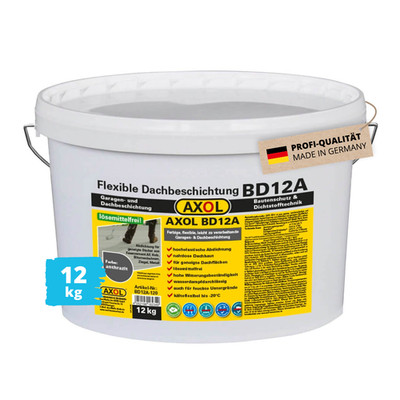 AXOL Dachbeschichtung BD12K (12kg) anthrazit - Flexibel & Lösungsmittelfrei