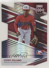 2020 Panini Elite Extra Edition Prime Numbers A Die-Cut 36/50 Yoffry Solano 0f52