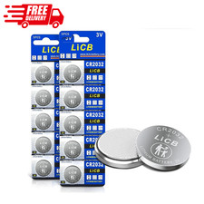 LiCB CR2032 3V Lithium Battery(10-Pack)