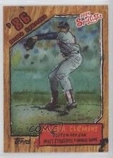 2024 Topps Spotlight By Andy Friedman Spotlight 71/75 Roger Clemens #16 0y9e