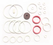 Gottlieb Lucky Card Pinball Machine Replacement Repair Rubber Ring Kit White