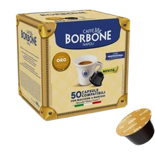 BOURBON COFFEE - GOLD BLEND - Box 50 CAPSULES COMPATIBLE SWEET TASTE