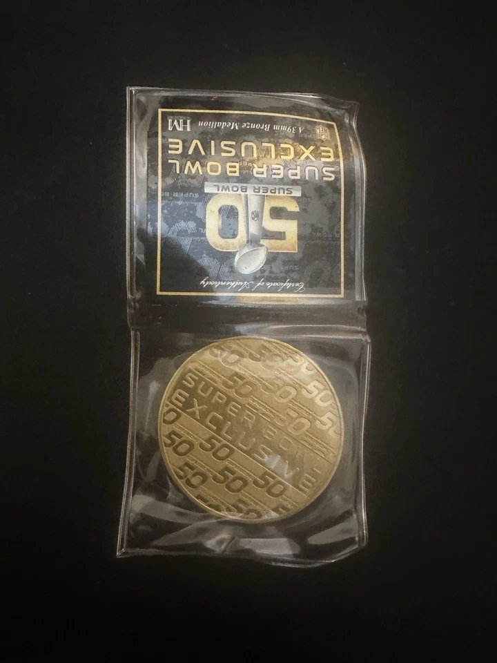 NFL Super Bowl 50 San Francisco Commemorative Coin Broncos  Vs Panthers - Image 3 of 3