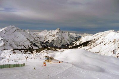 Lech am Arlberg Vorarlberg Österreichische Alpen Österreich Berg Foto Bild