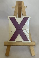 Vtg ALPHA-BOTS Letter X Transforming Letters Robots Action Figure Mattel 1985