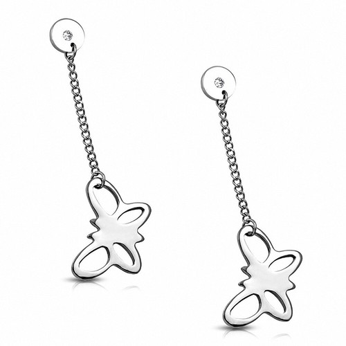 Orecchini a perno - Evergreen Flower online da BIJOU BRIGITTE