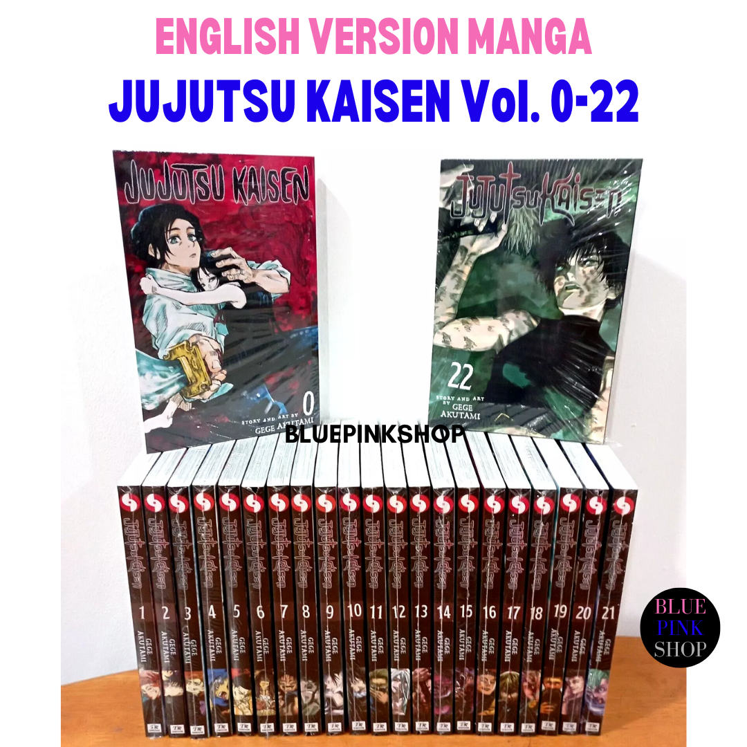 JUJUTSU KAISEN COMIC ENGLISH VERSION MANGA VOL. 0-22 ALL SET