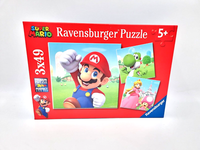 Ravensburger Puzzle 051861 Super Mario Puzzle FüR Kinder Ab 5 Jahren 3X49 Teile