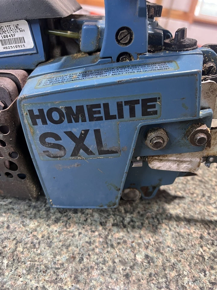 Homelite Old Blue Limited Edition SXL Model 30th Anniversary Chainsaw - Image 3 of 4