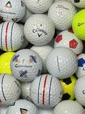 24 Premium Golf Balls Truvis Pix Pro V1 Chromesoft Tp5 ERC B Grade / Practice