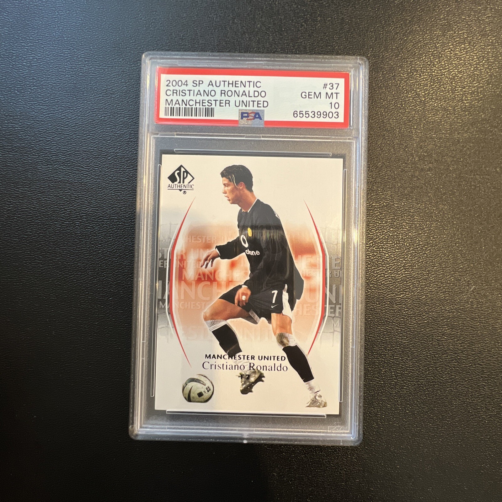 PSA 2004 SP AUTHENTIC CRISTIANO RONALDO