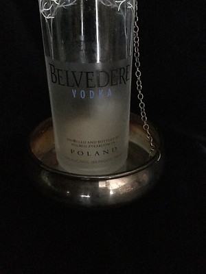 Hôtel Private Label Ring-Handled Bottle Coaster – Hôtel Silver