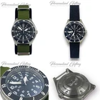 Personalised MWC Navigators Watch Engraved Automatic Wristwatch GTLS Any Logo