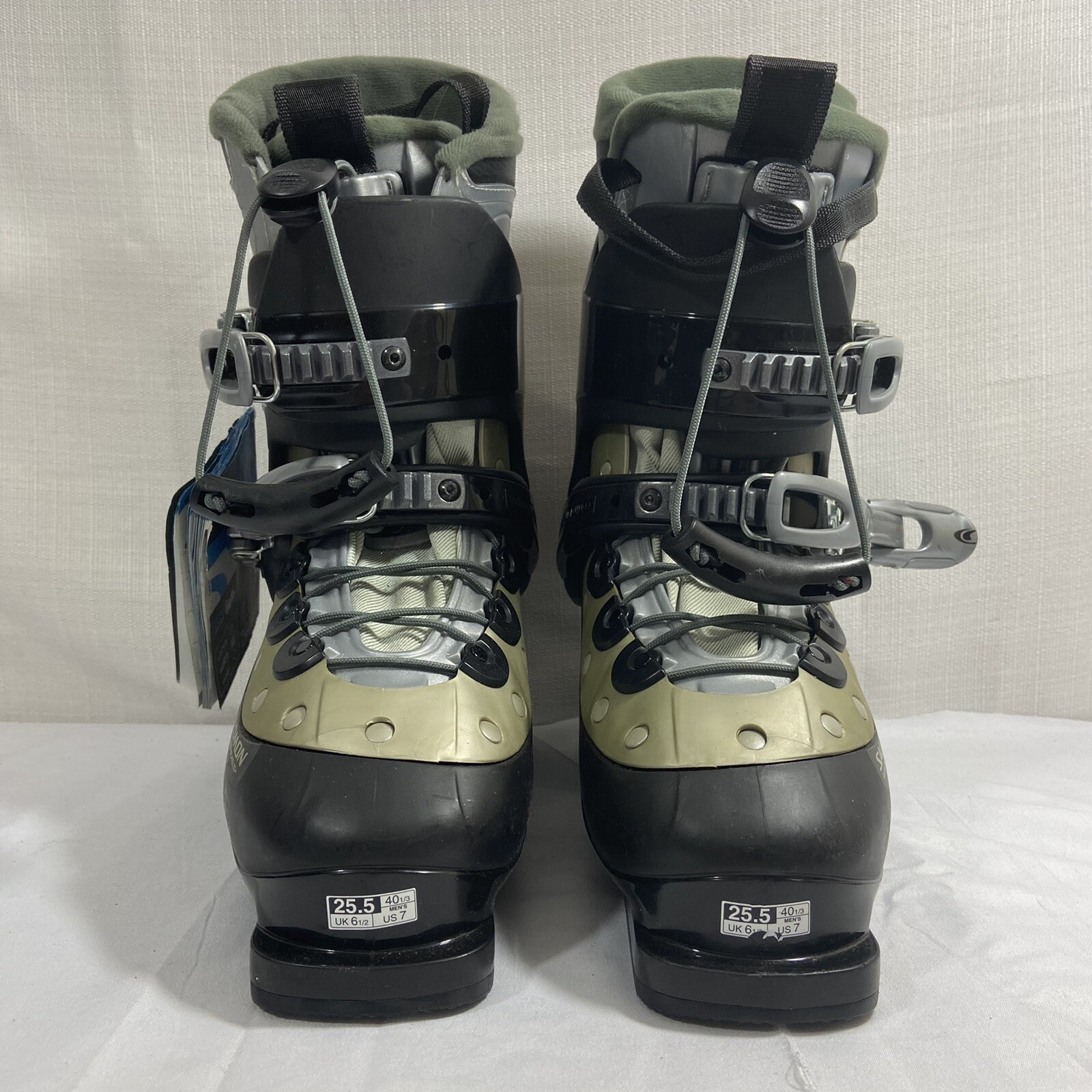 Nuovi stivali da sci da discesa Salomon Verse 25 5 da uomo taglia 7 Advanced Fit Thermicfit