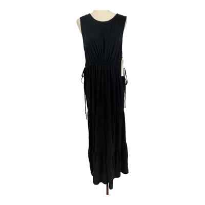 caslon cotton maxi dress Caslon Maxi Dress Stripe Tiered 100% Cotton Womens Size XS NEW MSRP $79