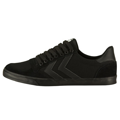 Hummel Slimmer Stadil Tonal Low Sneaker Turnschuhe All Black schwarz 064466 2001