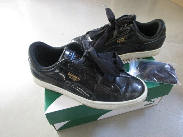 Zapatillas PUMA Corazones Glam Negro N mero 39 como Nuevo De 66