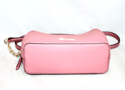 calvin klein hailey micro pebble triple compartment chain crossbody