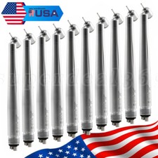 1-10 Pcs Dental 45 Degree High Speed Turbine Handpiece Push Button 4 Hole st
