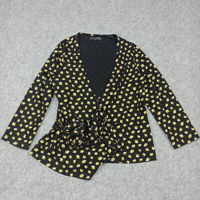 King Louie Damen Bluse Maisie Mauve - Blumenmuster Jersey Mit Viskose