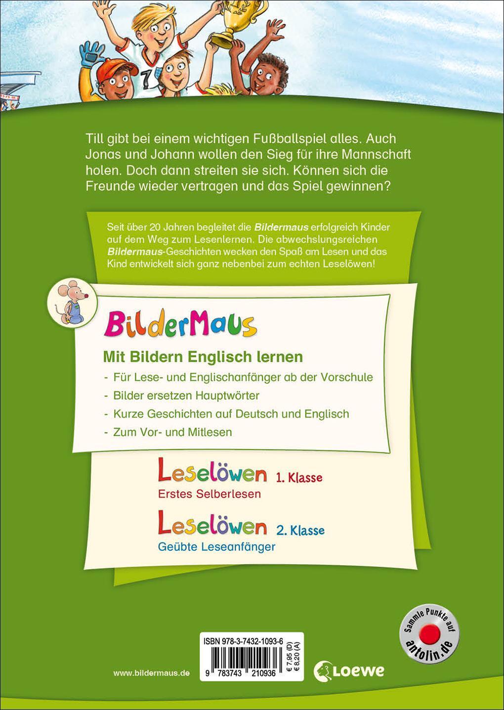 Thumbnail - Bildermaus - Mit Bildern Englisch Lernen - Fußballgeschichten -