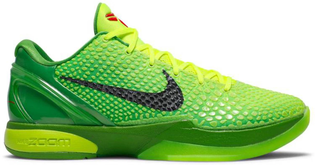 Las mejores ofertas en Nike Zoom Kobe 6 Protro Low Grinch | eBay