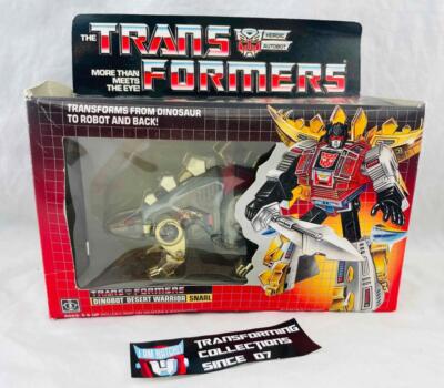 Transformers Original G1 1985 Dinobot Snarl MOSC MIB Unused Sealed