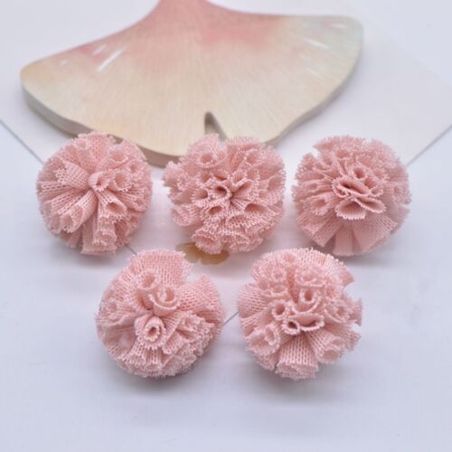 Elastic Mesh Chiffon Balls Scrapbooking Pompom Ball Accessories Crafts Diy 50pcs - Picture 28 of 30