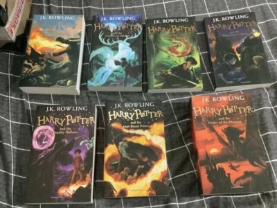 Comics Harry Potter 8 Books Box Set English J.K Rowling | eBay