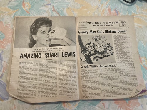 Lot Of 2 TEEN MAGAZINES , Frankie, Avalon, Shelley Fabares, Janet Lennon - Picture 3 of 11