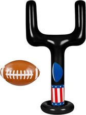 Inflatable Jumbo Football Set Inflatable Football Goal with Ball Target Football