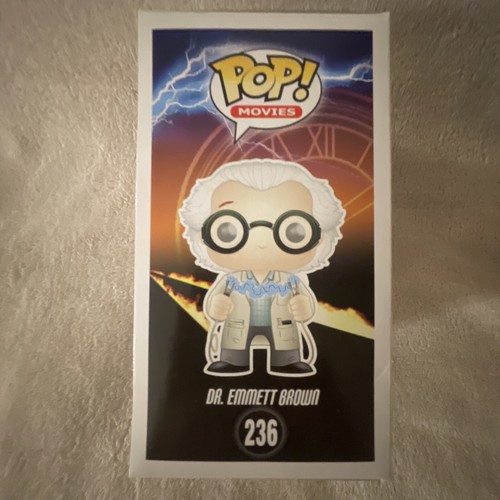Funko Pop! Filme - Zurück in die Zukunft - Dr. Emmett Brown #236 exkl. Mit Protektor - Bild 2 von 6