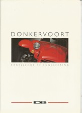 DONKERVOORT D8 / FRENCH / catalogue brochure prospectus dépliant katalog