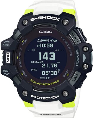 時計 G-SHOCK GBD-H1000-1A7JR G-SQUAD Casio G-SQUAD GBD-H1000-1A7JR Men's Digital Black White GPS