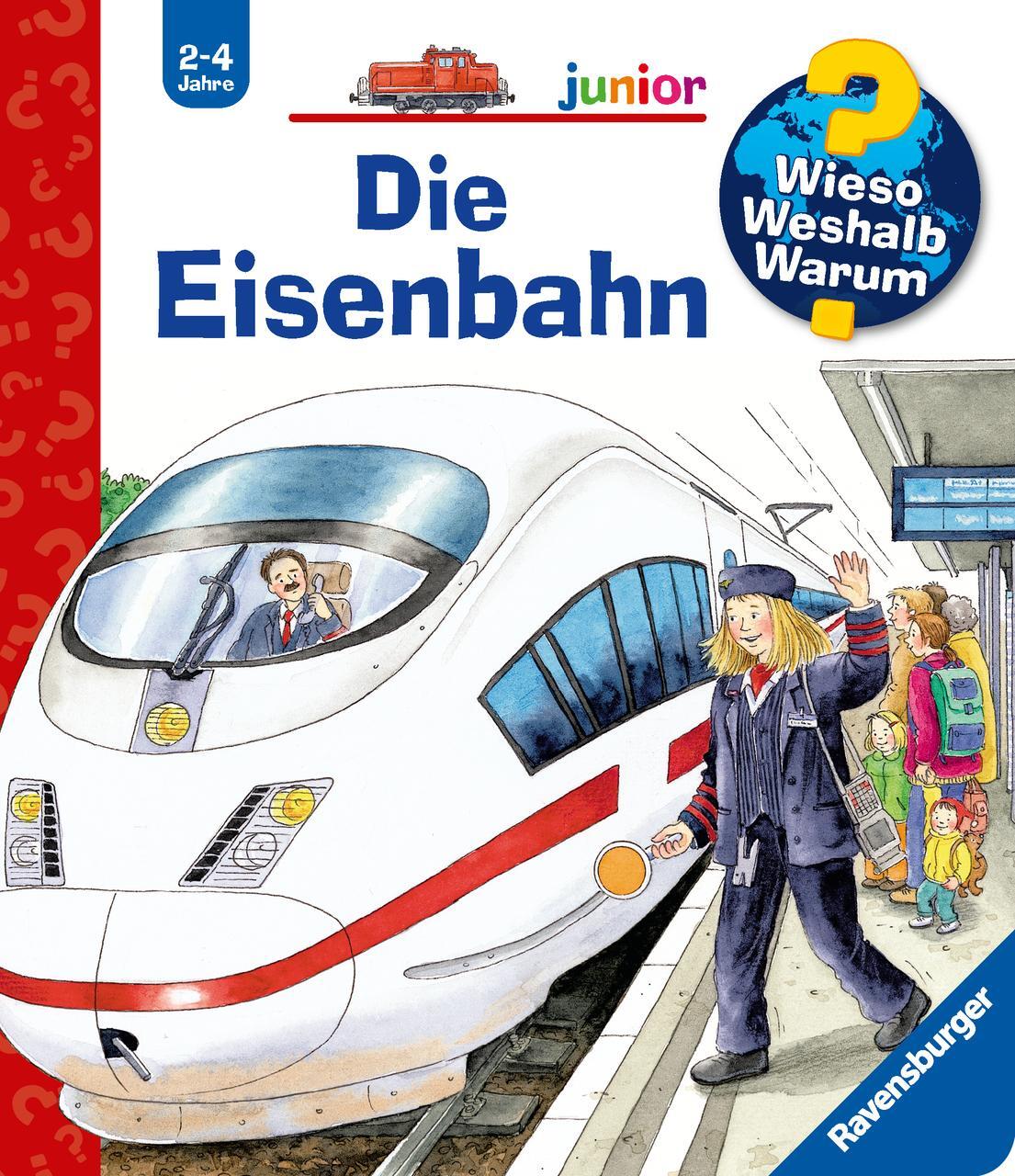 Thumbnail - Wieso? Weshalb? Warum? Junior, Band 9: Die Eisenbahn - Andre ...