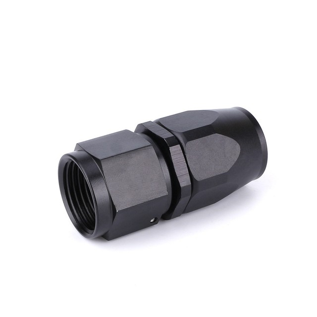 10AN AN10 10AN Straight Swivel Fast Flow Oil Fuel Line Hose End