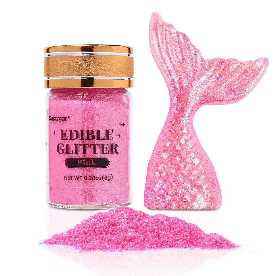 Edible Glitter for Drinks Cakes Cocktail Cupcakes Chocolates 8g - Image 2 of 4
