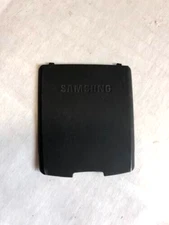 GENUINE Samsung SGH-M610 BATTERY COVER Door BLACK clamshell flip cell phone back