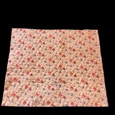 Vtg Laptop Quilt Crib Size Unfinished Topper 43x36Bless Our Home Hearts Crafting