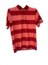 Nike Golf Youth Boys - Bold Stripe Polo Little Kids/Big Kids Red-Large