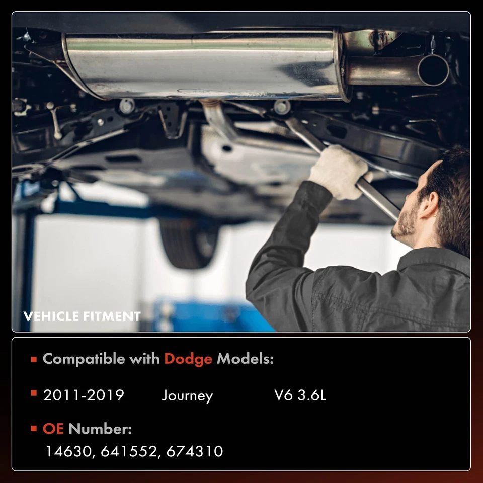 Convertidor catalítico para Dodge Journey 2011 2012 2013 2014 2015 2016-2019 V6 3,6 L Foto 2 de 4
