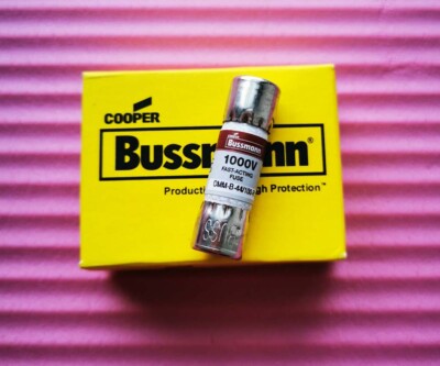 Lot of 10pcs Bussmann DMM-B-44/100-R DMM-B-44/100 440mA 1000V Fast acting Fuse