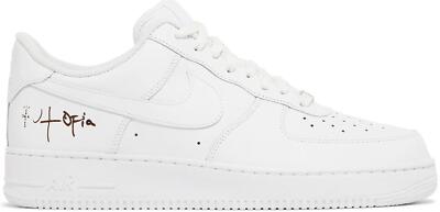 Nike Air Force 1 Low '07 White (Travis Scott Cactus Jack Utopia Edition) Sz 9.5