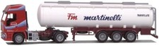 AWM 70741 Scala HO Iveco Eurostar con semirimorchio cisterna 'Martinelli'