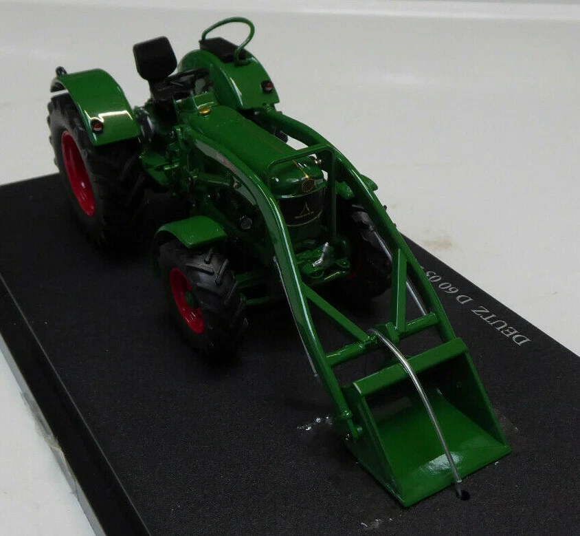 Model Tractor DEUTZ D60 05 WITH FRONT LOADER 1/32nd Scale By Universal Hobbies - Image 4 of 4